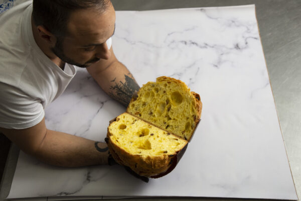 Panettone al pistacchio 1kg - immagine 2